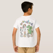 Unicorn & Dragon Tee for Kids – Double Design! Tシャツ (裏面フル)