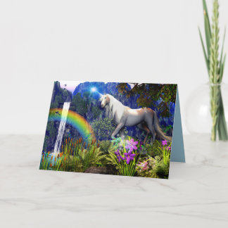 Unicorn Dream Greeting Card By Dreamflame 5D カード