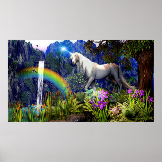Unicorn Dream Poster By Dreamflame 5D ポスター