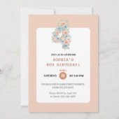 Unicorn Dreams Birthday Invitation 招待状 (裏面)