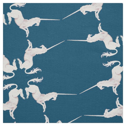 Unicorn – Einhorn – Unicorns – Einhörner ファブリック (見本)