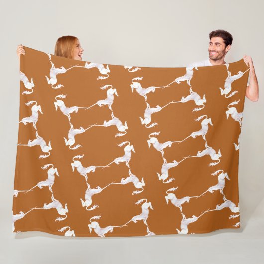 Unicorn – Einhorn – Unicorns – Einhörner フリースブランケット (インサイチュ)