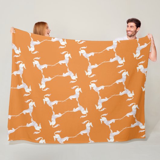 Unicorn – Einhorn – Unicorns – Einhörner フリースブランケット (インサイチュ)