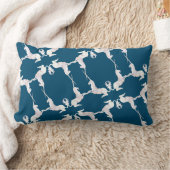 Unicorn – Einhorn – Unicorns – Einhörner ランバークッション (ブランケット)