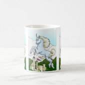 Unicorn & Fairy Castle Children's Drink Mug モーフィングマグカップ (中央)