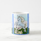 Unicorn & Fairy Castle Kid's Drink Mug コーヒーマグカップ (中央)