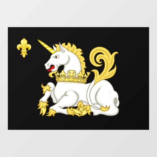 Unicorn Flag ウィンドウサイン (シート)