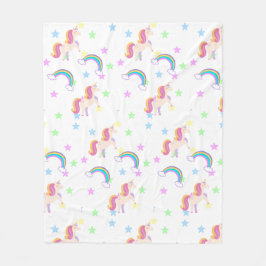 Unicorn Fleece Blanket フリースブランケット