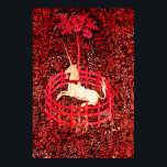 UNICORN GOTHIC FANTASY FLOWERS,RED FLORAL MOTIFS ポスター<br><div class="desc">1495–1505 South Netherland. Captured Unicorn .Green floral swirls flowers with a white sitting unicorn , digital elaboration from antique tapestry..</div>
