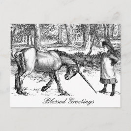 Unicorn Greeting Postcard ポストカード