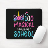Unicorn Happy 100th Day 100学校の魔法の日 マウスパッド (マウス)