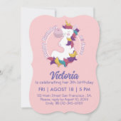 Unicorn Happy Birthday Number Three (正面)