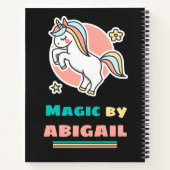 Unicorn - I Do Magic - Magic by You ノートブック (裏面)