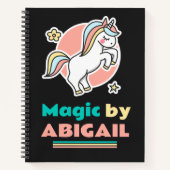 Unicorn - I Do Magic - Magic by You ノートブック (正面)