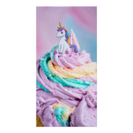 Unicorn Ice Cream ポスター