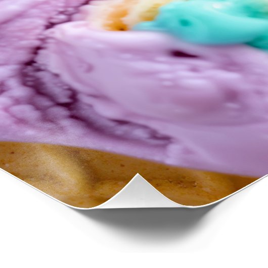 Unicorn Ice Cream ポスター (コーナー)