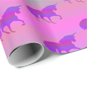 Unicorn in Rainbow Cloud ラッピングペーパー (ロールコーナー)