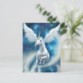 Unicorn in the air ポストカード (スタンド正面)