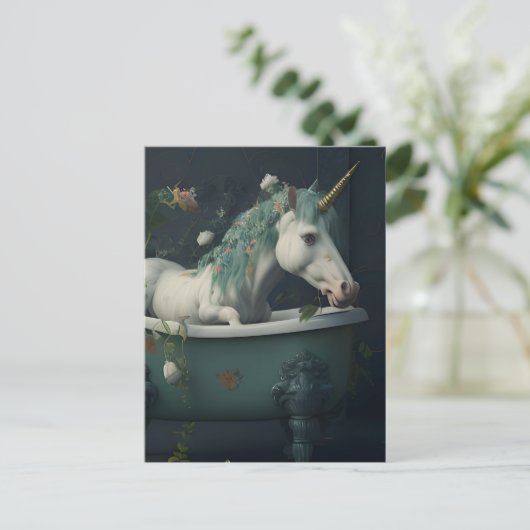 Unicorn in the Battleはがき ポストカード (スタンド正面)