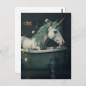 Unicorn in the Battleはがき ポストカード (正面/裏面)