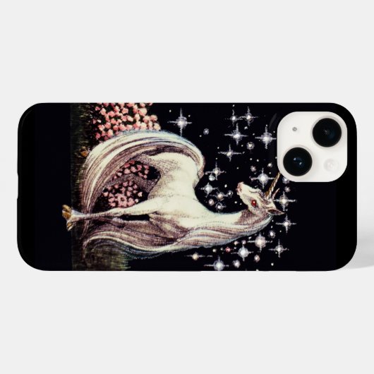 Unicorn iPhone 14ケース Case-Mate iPhoneケース (裏面 (横))