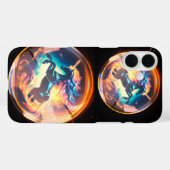 Unicorn iPhone 16プラスのケース Case-Mate iPhoneケース (裏面 (横))