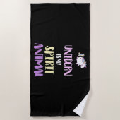 Unicorn is My Spirit Animal  ビーチタオル (正面)