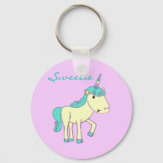 Unicorn Keychainを甘くする キーホルダー (正面)