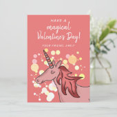 Unicorn Kids Classroomバレンタインデー シーズンカード (スタンド正面)