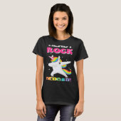 Unicorn Kindergarten Teacher 1st Day of School Tシャツ (正面フル)
