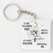 Unicorn - KnochiART キーホルダー (正面)