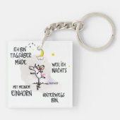 Unicorn - KnochiART キーホルダー (裏面)