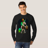 Unicorn Leprechaun  Unicorns St Patricks Day Tシャツ (正面フル)