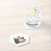 Unicorn Lifting Christmas Weightlifting Deadlift G ペーパーコースター (インサイチュ)