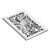 Unicorn Lore Notebook - Fantasy Unicorn Journal ノートブック (右側)