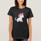 Unicorn Love Geschenk Tシャツ (正面)