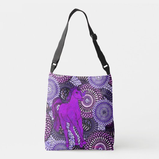 Unicorn Magic クロスボディバッグ (裏面)