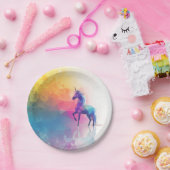 Unicorn Magic ペーパープレート (パーティー)