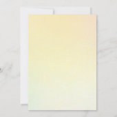 Unicorn Magical Birthday Party Invitation Card 招待状 (裏面)