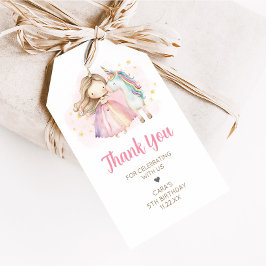 Unicorn Magical Day Birthday Party Favor Tags ギフトタグ
