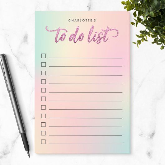 Unicorn Mixパターフェイクンのピンクグリッター一覧 ポストイット