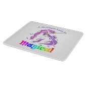 Unicorn Mom A Mothers Loveは魔法 カッティングボード (角)