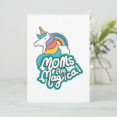 Unicorn Momsは魔法の母の日の贈り物 カード (スタンド正面)