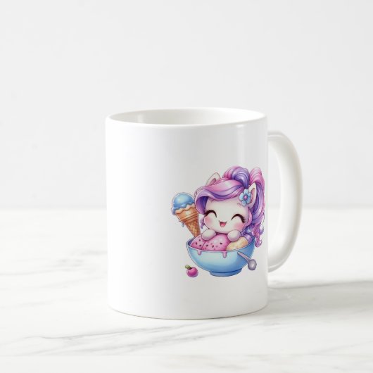 unicorn mug コーヒーマグカップ (正面右)