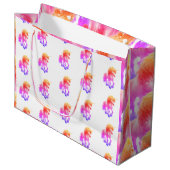 Unicorn Neon Gift Bag ラージペーパーバッグ (正面アングル)