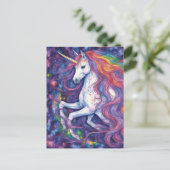 Unicorn Octopus hybrid ポストカード (スタンド正面)