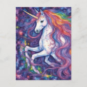 Unicorn Octopus hybrid ポストカード (正面)