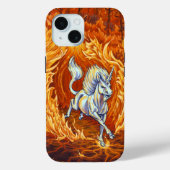 Unicorn of Fireファンタジー Case-Mate iPhoneケース (裏面)
