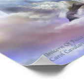 Unicorn Of Peace Artポスター/プリント ポスター (角)