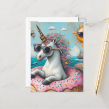Unicorn on a Dout Float